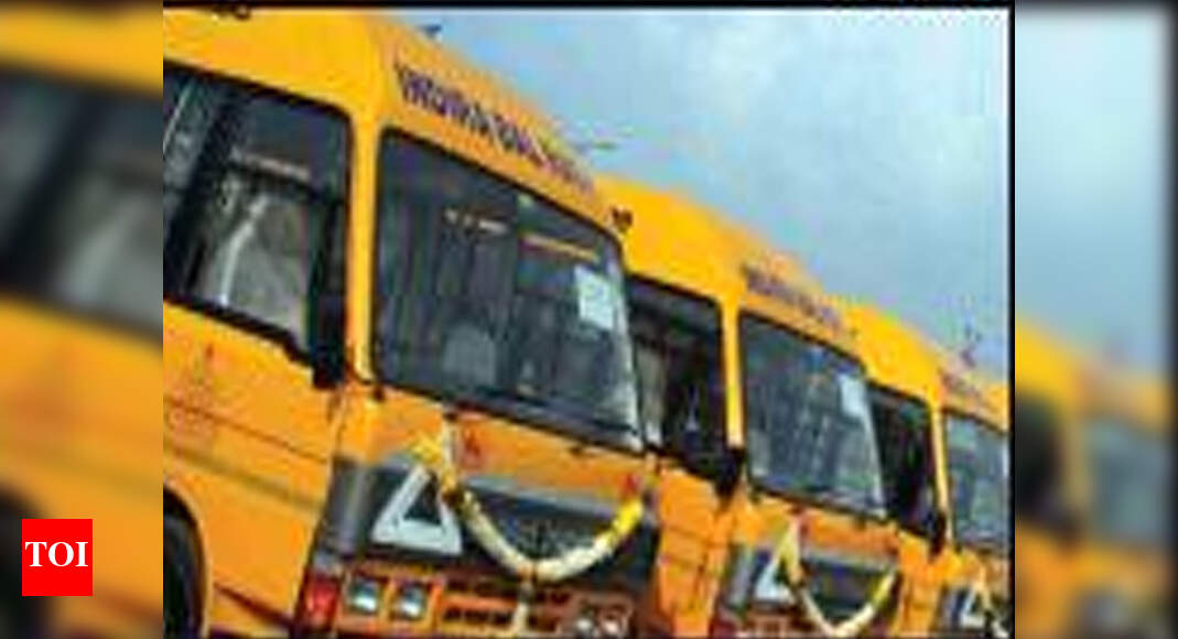 Bal Rath buses vandalised in Mapusa | Goa News - Times of India