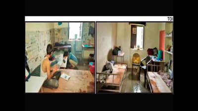 Studies on hold as LU hostellers get busy mopping flooded rooms