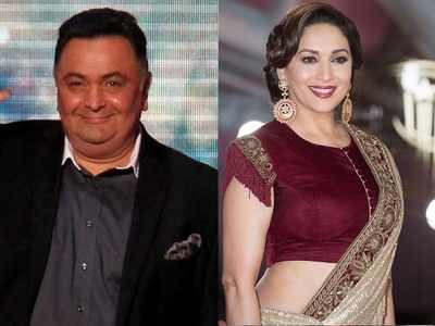 When Rishi Kapoor and Madhuri Dixit had to wear burqas on a train journey to Hyderabad