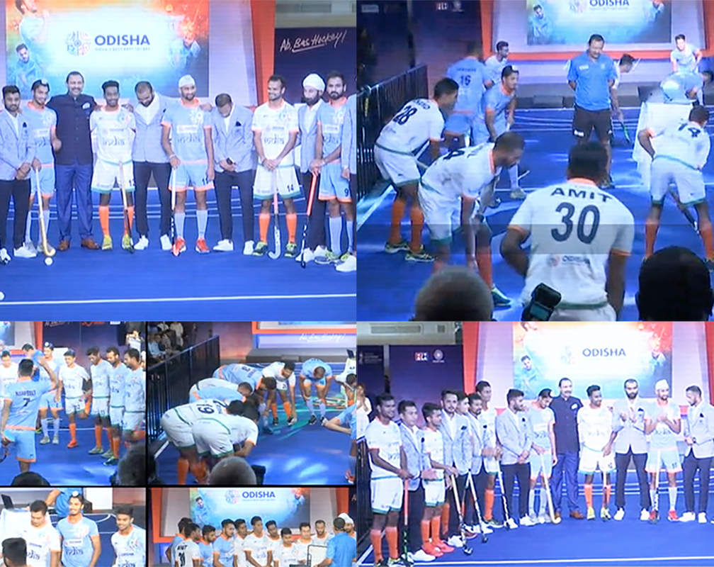 
Indian Men’s hockey team jersey unveiled for Hockey World Cup 2018
