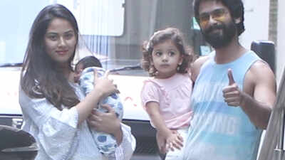 First glimpse of Shahid Kapoor-Mira Rajput’s newborn son Zain Kapoor
