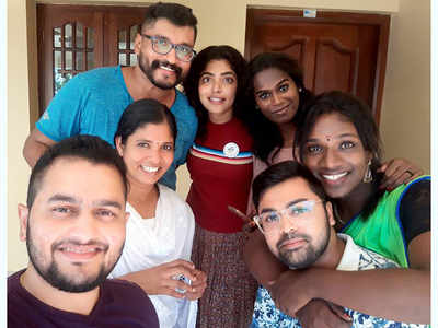 Rima Kallingal spends time with LGBTQ community