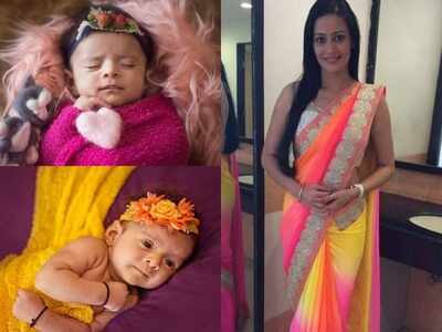Waaris actress Jaswir Kaur's daughter Nyra looks the cutest in a photo shoot