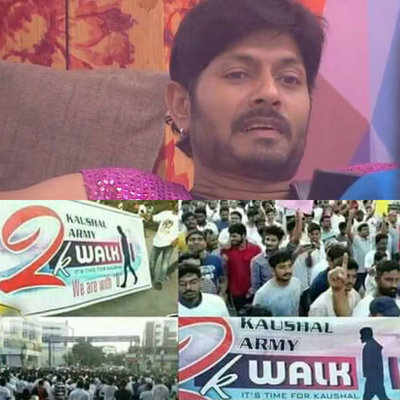 Bigg Boss Telugu Season 2: ‘Kaushal Army’ stage rally in support of Kaushal