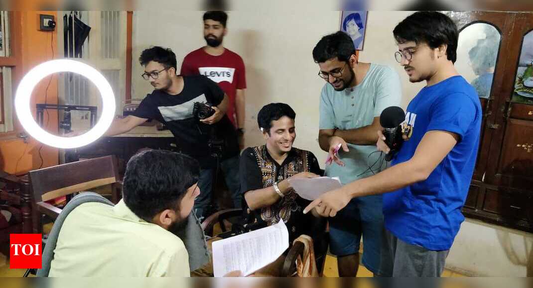 Ojas Rawal shoots adfilms for Swachh Bharat Abhiyaan Gujarati Movie