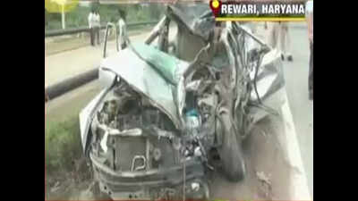 Accident In Rewari: 6 killed, one injured in car accident in Rewari ...