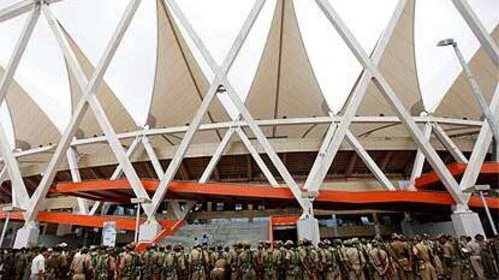 Jawaharlal Nehru Stadium inauguration | The Times of India