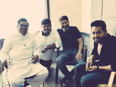 S Thaman gets emotional as Jr NTR begins shoot for a song for 'Aravindha Sametha'