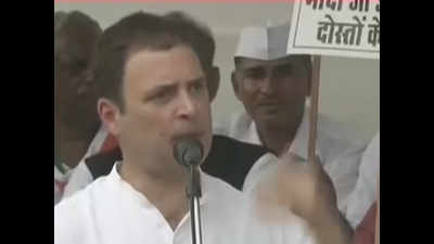 Bharat Bandh: Congress president Rahul Gandhi slams Modi, questions PM's silence on rising fuel prices