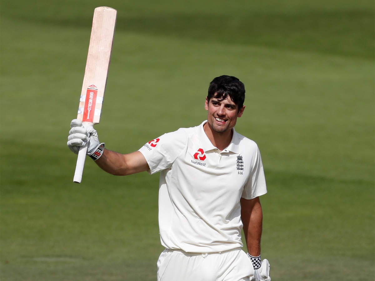 Alastair Cook: Centuries in debut & farewell Tests: Alastair Cook fifth  batsman to achieve rare feat | Cricket News - Times of India