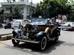 Vintage car rally held in Bengaluru