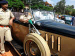 Vintage car rally held in Bengaluru