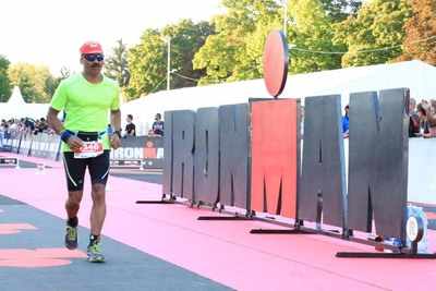 Nashik’s police commissioner completes an Ironman triathlon