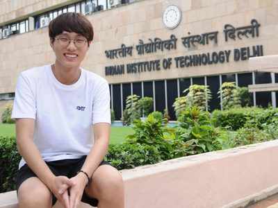 Cracking JEE a big deal in Korea too, says IIT Delhi student from Seoul