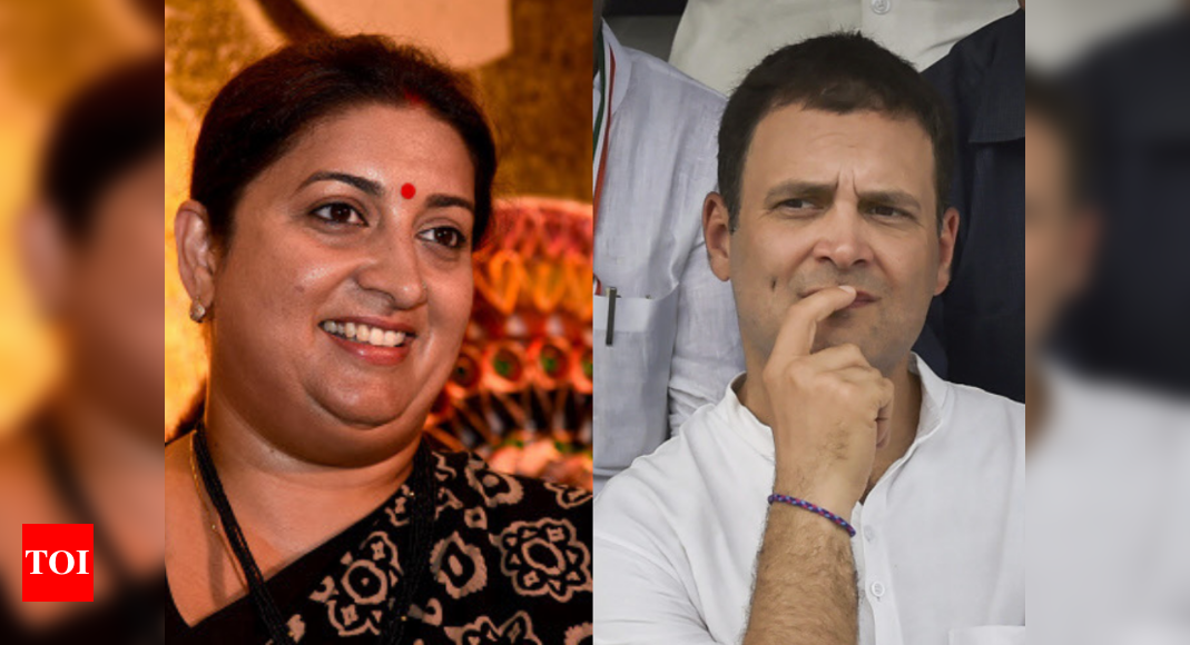 See You In Court, Smriti Irani To Gandhis For Alleging Daughter Runs Bar