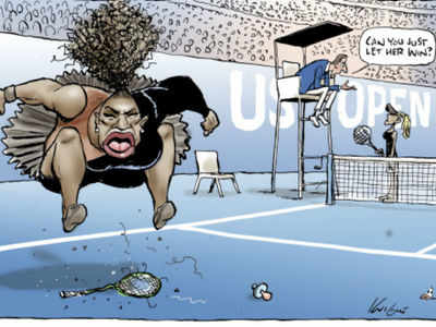 Australian cartoonist faces backlash after 'racist' cartoon on Serena Williams