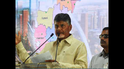 Andhra Pradesh: 59 pc of Amaravati works in progress, says Chandrababu Naidu