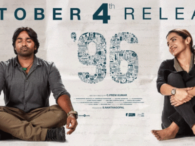 Vijay Sethupathi and Trisha-starrer ‘96’ to release on October 4