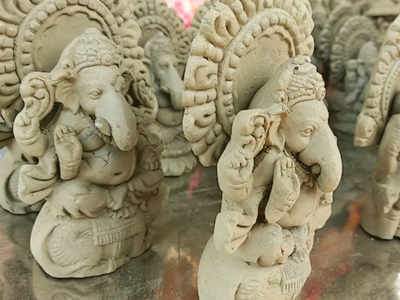Ganesh Chaturthi 2018: Eco-friendly clay idols a hit in Hyderabad