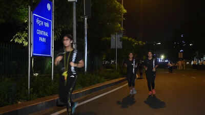 Delhi's fearless run at midnight