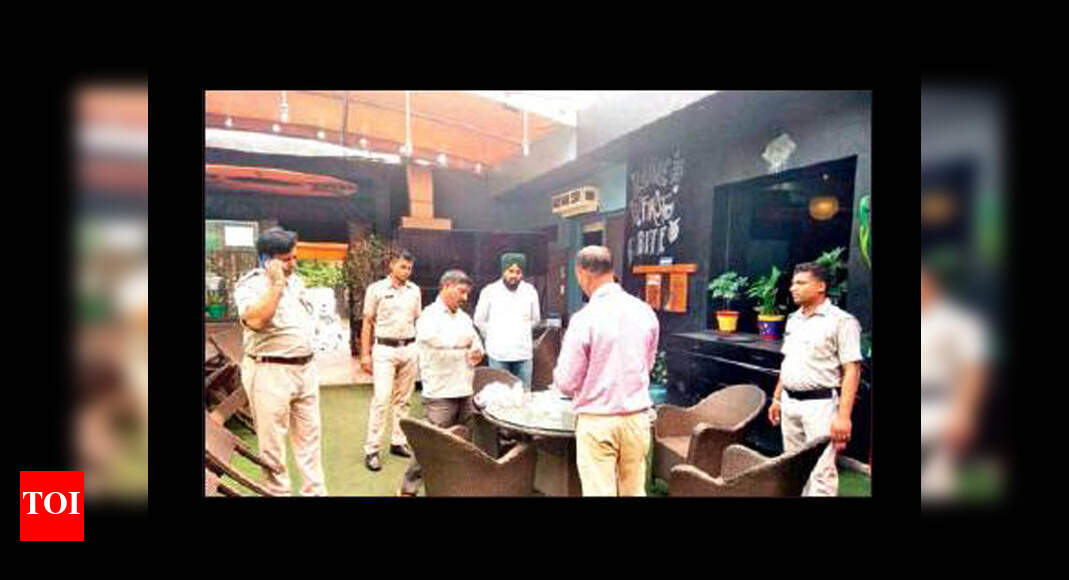 Panchkula Hookah bar raided, samples collected Chandigarh News