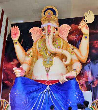 Creative strokes adorn Ganesh Puja this year