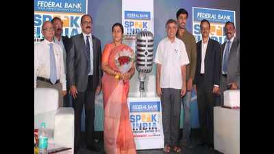 Students participate in 'Speak For India' Karnataka Edition