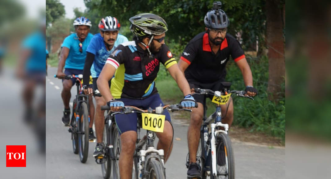 11O cyclists take on Agra roads at this mountain bike race Agra