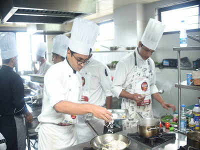 Mumbai based hotel management students participate in a novel culinary challenge