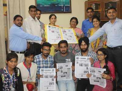 Ambala Government College journalism students launch fortnightly newspaper