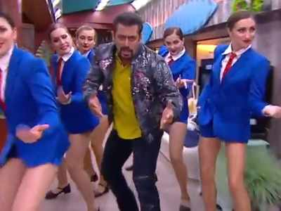 Bigg Boss 12: Host Salman Khan gives a glimpse of the house as he performs; watch video