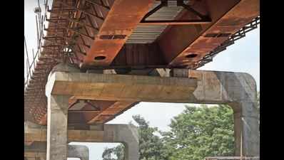 Delhi: RTR flyover’s foundation in place, but project may miss December deadline