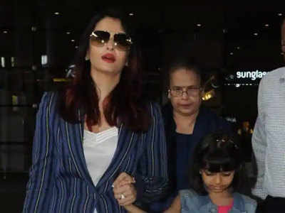 Aishwarya Rai Bachchan gets trolled for holding daughter Aaradhya’s hand