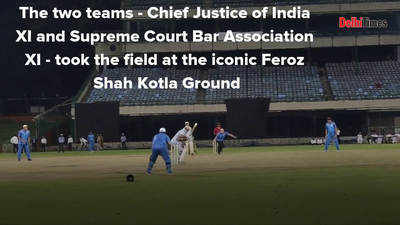 Supreme Court Judges and lawyers battle it out on the cricket field