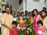 Shilpa Shetty, Raj Kundra, Viaan Raj and Shamita Shetty