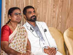 Remo D'Souza with his mother Madhaviyamma Nair