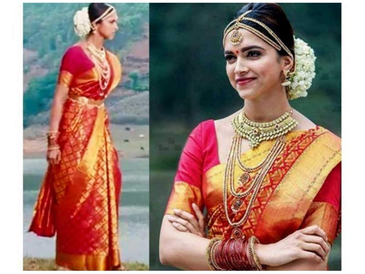 Deepika Padukone in Sabyasachi's Pearl White Saree | Buy Sarees Online |  Sarees | Indian Sarees | White Net Sarees – Lady India