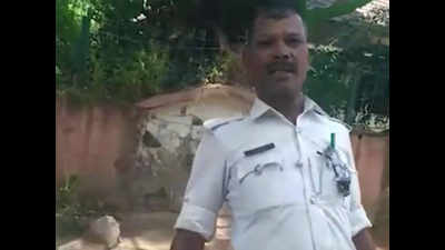 Video of inebriated traffic cop in Mangaluru goes viral