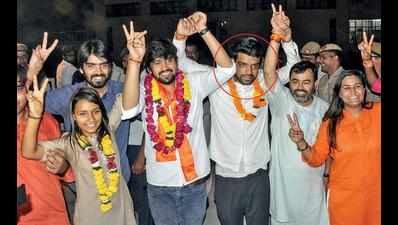DUSU chief was enrolled in 2 universities but got one degree