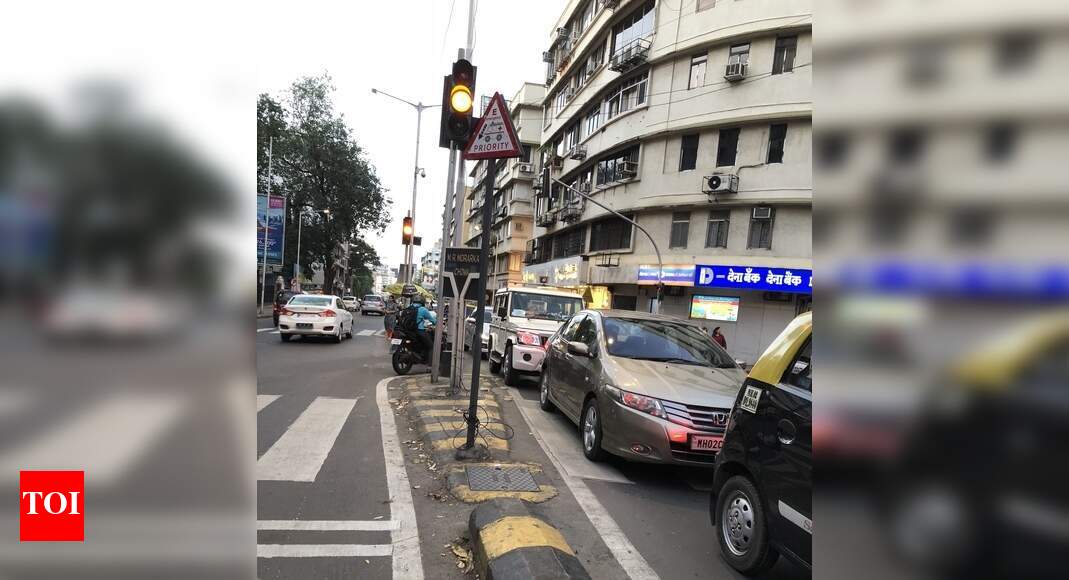 DANGEROUS ZEBRA CROSSING - Times of India