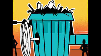 Wagholi residents choke as bins overflow with trash