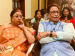 Hridaynath Mangeshkar and Usha Mangeshkar