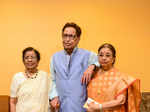 Meena Mangeshkar Khadikar, Hridaynath Mangeshkar and Usha Mangeshkar 