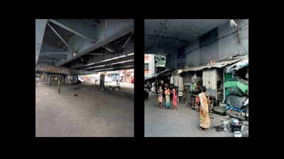 Gariahat flyover eviction over, work on at Dhakuria