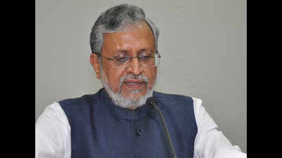 Sushil Kumar Modi opens projects worth Rs 32.85 crore in West Champaran