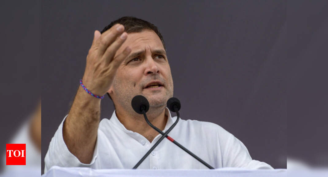 Rahul Gandhi pulls no punches in attack on PM Modi | India News - Times ...