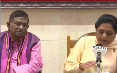 Mayawati allies with Ajit Jogi’s party for Chhattisgarh assembly elections