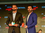 Arpinder Singh and Harshvardhan Kapoor launch men's grooming products