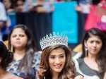Yamaha Fascino Miss Diva Universe 2018 Nehal Chudasama