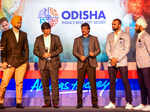 Sandeep Singh, Dilip Tirkey and Dhanraj Pillay